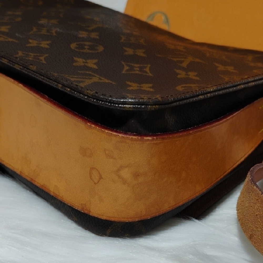 (#9) SALE! Louis Vuitton Brown Monogram Cartouchiere GM Crossbody Bag/DB - Picture 8 of 16